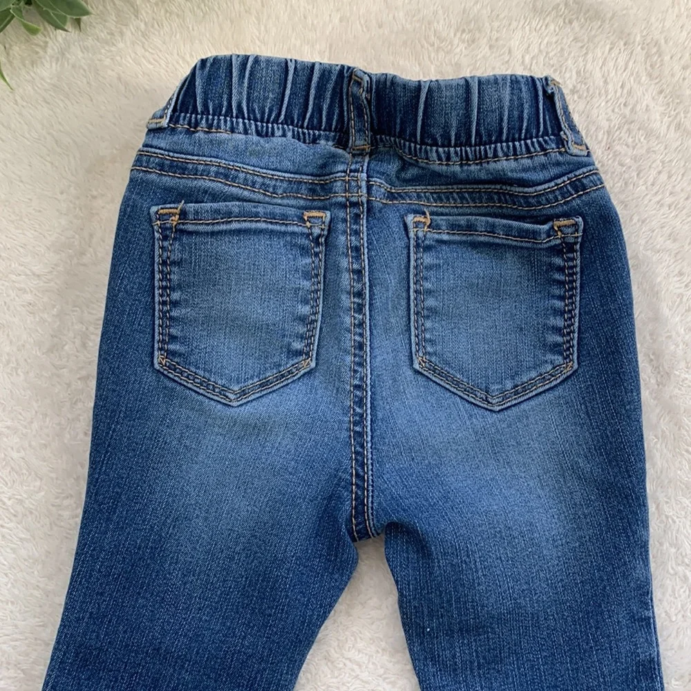 GAP Classic Faded Indigo Jeggings Jeans 2T EUC Elastic Waist